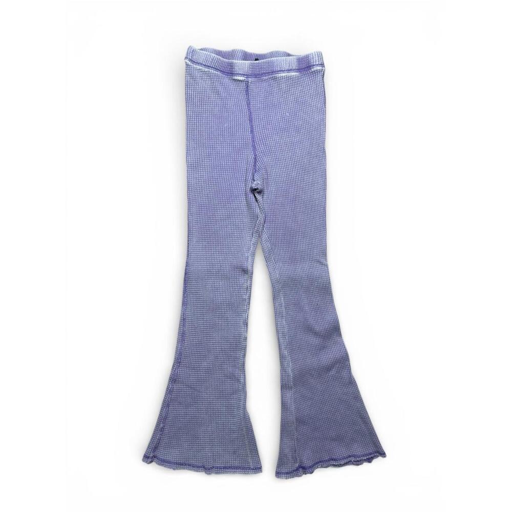 Wild Fable Light Purple Lilac Bell Bottom Waffle Knit Pants Size Small